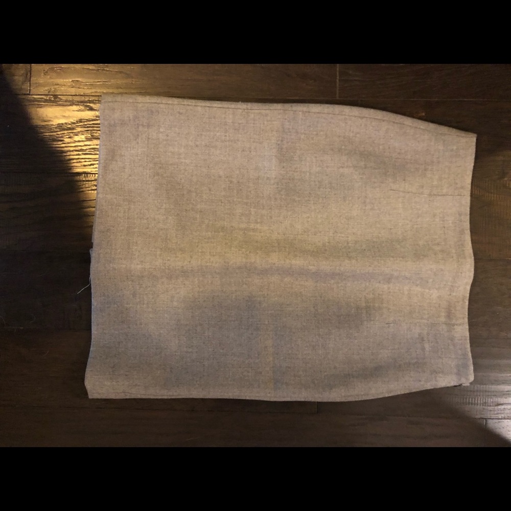 J crew wool skirt